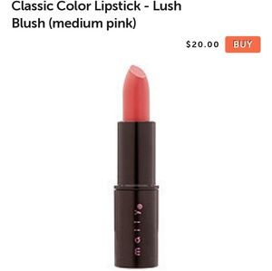 NWT Lush Blush Mally Lipstick